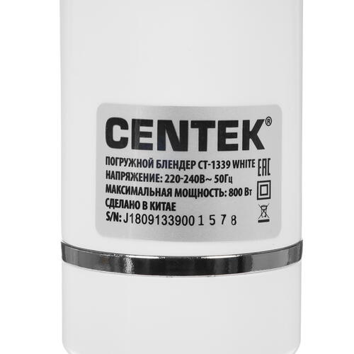 Купить Блендер погружной Centek CT-1339 белый  8161237. Характеристики, отзывы и цены в Донецке