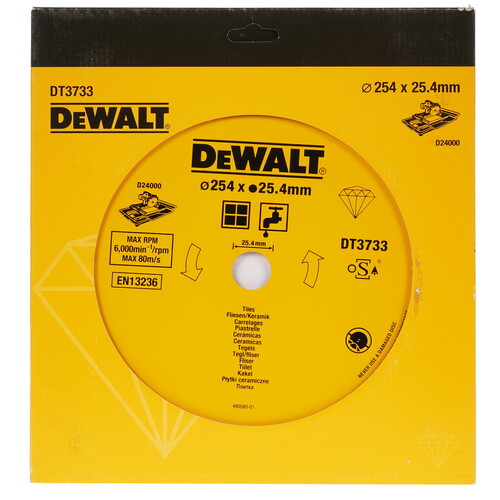 Купить Диск алмазный DeWalt DT3733  5303563. Характеристики, отзывы и цены в Донецке