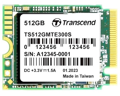 Купить 512 ГБ M.2 NVMe накопитель Transcend MTE300S [TS512GMTE300S]  5453637. Характеристики, отзывы и цены в Донецке