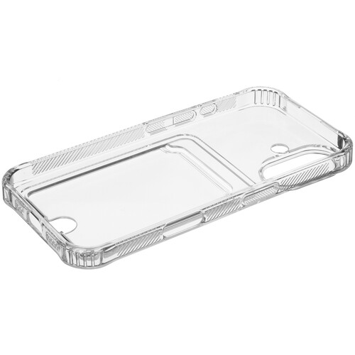 Купить Накладка  Aceline Pocket для Apple iPhone 16 прозрачный  9113688. Характеристики, отзывы и цены в Донецке