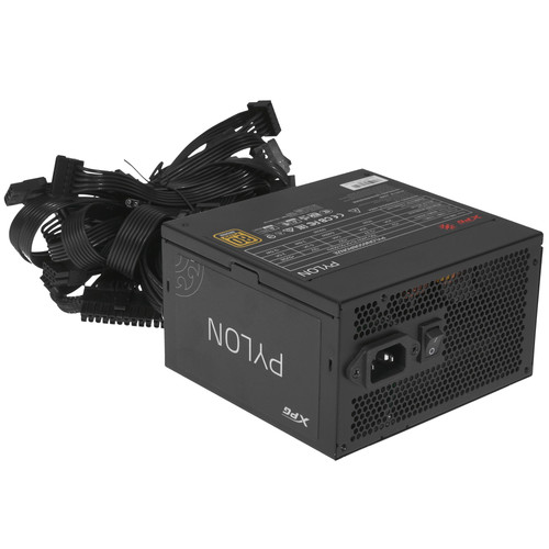 Купить Блок питания ADATA XPG PYLON BRONZE 650W [PYLON650B-BKCEU] черный  4743850. Характеристики, отзывы и цены в Донецке