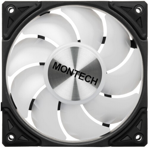 Купить Вентилятор Montech METAL PRO 12 ARGB PWM [MPABK] черный  5620663. Характеристики, отзывы и цены в Донецке