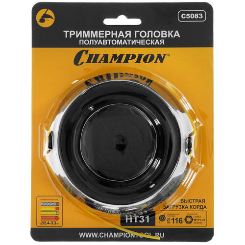 Купить Триммерная головка Champion HT31 C5083  1215783. Характеристики, отзывы и цены в Донецке
