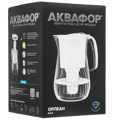 Купить Фильтр-кувшин Аквафор Орлеан  5088798. Характеристики, отзывы и цены в Донецке