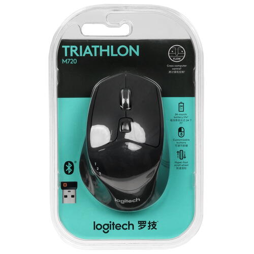 Купить Мышь беспроводная Logitech M720 Triathlon  5404235. Характеристики, отзывы и цены в Донецке