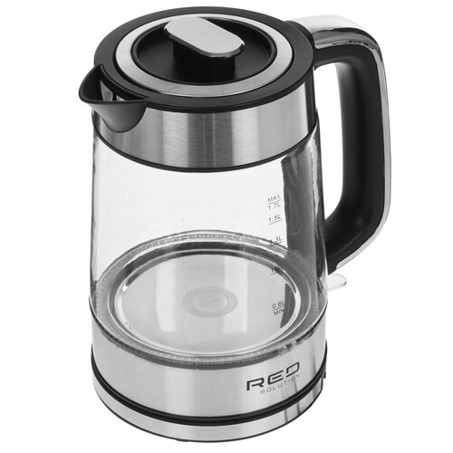 Купить Электрочайник RED SOLUTION G104 серебристый  9297673. Характеристики, отзывы и цены в Донецке