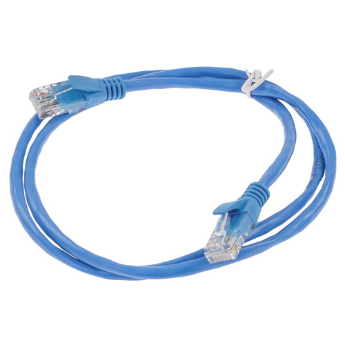 Купить Патч-корд ExeGate UTP-RJ45-RJ45-5e-1M-BL  8188445. Характеристики, отзывы и цены в Донецке