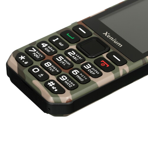 Купить Сотовый телефон Xenium X300 зеленый  9114193. Характеристики, отзывы и цены в Донецке