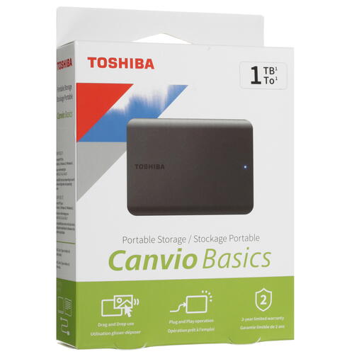 Купить 1 ТБ Внешний HDD Toshiba Canvio Basics  5423455. Характеристики, отзывы и цены в Донецке