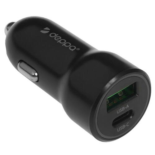 Купить Автомобильное ЗУ DEPPA 11298 черный  4822518. Характеристики, отзывы и цены в Донецке