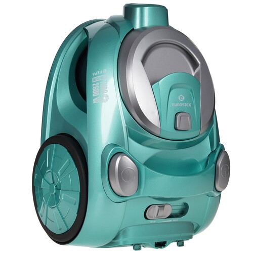 Купить Пылесос Eurostek EVC-3007 бирюзовый  5614102. Характеристики, отзывы и цены в Донецке