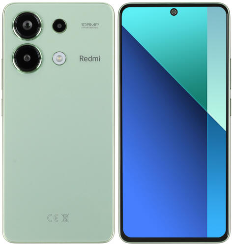 Купить 6.67" Смартфон Xiaomi Redmi Note 13 128 ГБ зеленый  5440484. Характеристики, отзывы и цены в Донецке