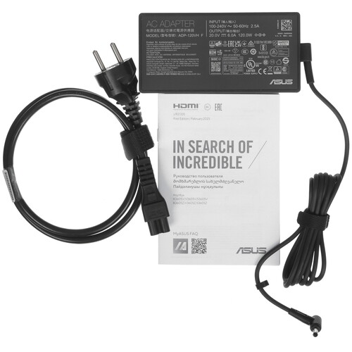 Купить 16" Ноутбук ASUS Vivobook 16X K3605ZU-N1321 черный  5478603. Характеристики, отзывы и цены в Донецке