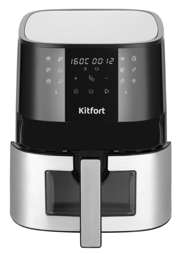 Купить Аэрогриль Kitfort KT-2276 серый  9287536. Характеристики, отзывы и цены в Донецке