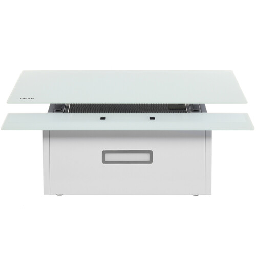 Купить Вытяжка наклонная DEXP CH60-SVF белый/белый  9159589. Характеристики, отзывы и цены в Донецке