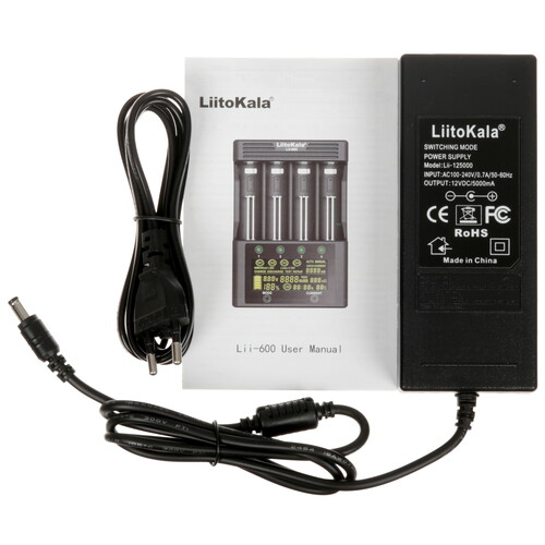 Купить Зарядное устройство LiitoKala Lii-600 EU  9212375. Характеристики, отзывы и цены в Донецке