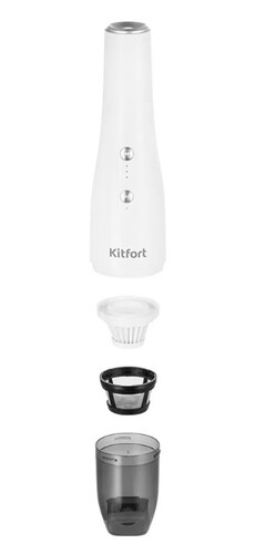 Купить Пылесос   ручной Kitfort КТ-5159  белый  9035907. Характеристики, отзывы и цены в Донецке