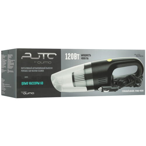 Купить Пылесос автомобильный QUMO VaccoPM 6D  9085883. Характеристики, отзывы и цены в Донецке
