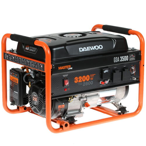 Купить Электрогенератор   бензиновый Daewoo GDA 3500  1097876. Характеристики, отзывы и цены в Донецке