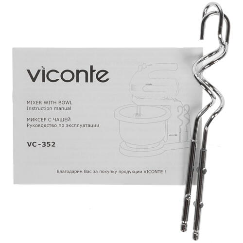 Купить Миксер VICONTE VC-352 белый  7998972. Характеристики, отзывы и цены в Донецке