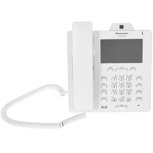 Купить Телефон VoIP Panasonic KX-HDV430RU белый  4788377. Характеристики, отзывы и цены в Донецке