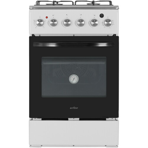 Купить Комбинированная плита Aceline MC50-L01C белый  9283001. Характеристики, отзывы и цены в Донецке