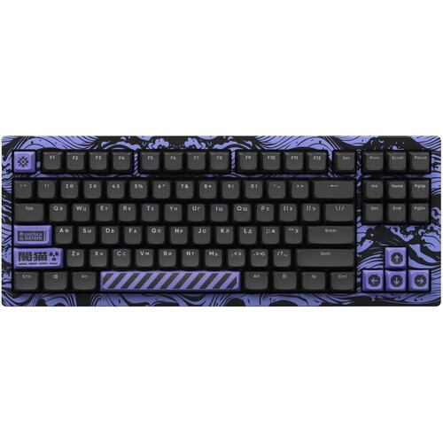 Купить Клавиатура проводная Дарк проджект x AKKO 5087S Blue [DP-KD-5087-GSP]  5462345. Характеристики, отзывы и цены в Донецке