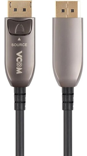 Купить Кабель однонаправленный VCOM DisplayPort - DisplayPort, 20 м  5471535. Характеристики, отзывы и цены в Донецке