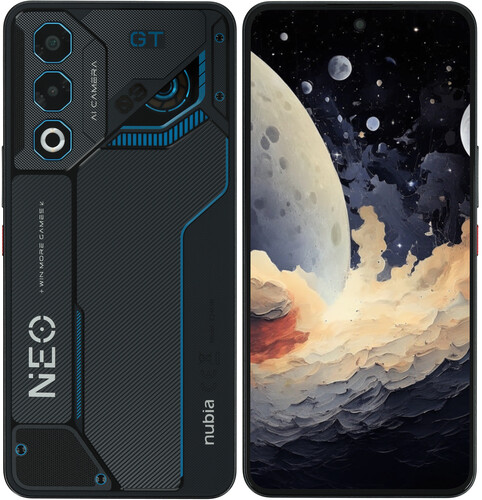 Купить 6.8" Смартфон Nubia Neo 3 GT 256 ГБ черный  5625904. Характеристики, отзывы и цены в Донецке