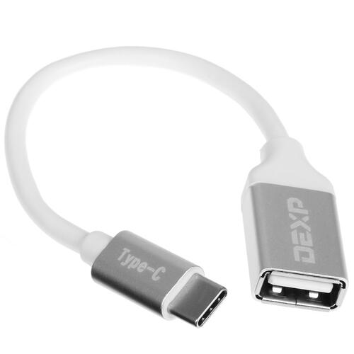 Купить OTG-кабель DEXP серебристый  1097185. Характеристики, отзывы и цены в Донецке