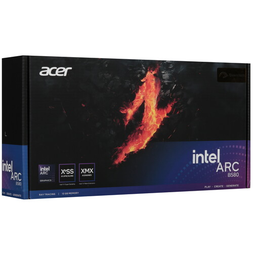 Купить Видеокарта Acer Intel Arc B580 NITRO OC  5632850. Характеристики, отзывы и цены в Донецке