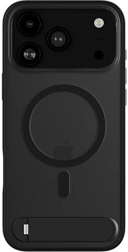 Купить Накладка  uBear Stand 360 Mag Case для Apple iPhone 17 Pro черный/прозрачный  5639947. Характеристики, отзывы и цены в Донецке