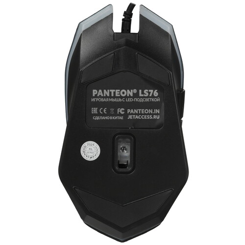 Купить Мышь проводная Panteon LS76 [PANTEONLS76Black(106)] черный  9299430. Характеристики, отзывы и цены в Донецке