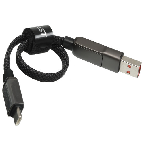 Купить Кабель ACEFAST USB Type-C - USB Type-A, USB Type-C черный  9255880. Характеристики, отзывы и цены в Донецке
