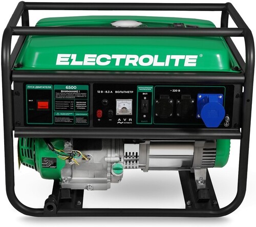Купить Электрогенератор   бензиновый Electrolite 6500  9239428. Характеристики, отзывы и цены в Донецке
