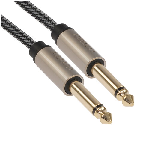 Купить Кабель   Ugreen jack 6.3 мм - jack 6.3 мм серый  9154930. Характеристики, отзывы и цены в Донецке