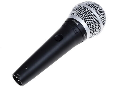 Купить Микрофон Shure PGA48-QTR-E черный  1101530. Характеристики, отзывы и цены в Донецке