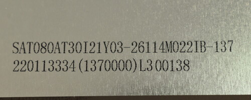 Купить LCD 8" для планшетного ПК DEXP Ursus K28 [SAT080AT30I21Y03-26114M022IB]  9971546. Характеристики, отзывы и цены в Донецке