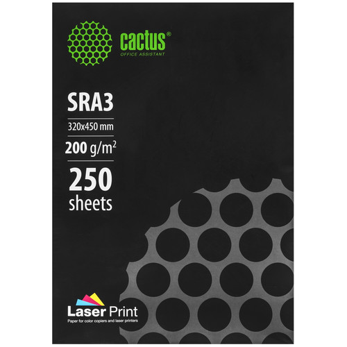 Купить Бумага Cactus CS-LPSRA3200250 белый  9289586. Характеристики, отзывы и цены в Донецке