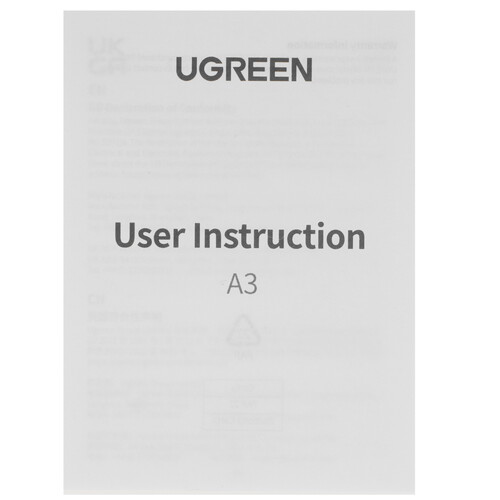 Купить Кабель круглый Ugreen USB Type-C - USB Type-C серый 0.25 м  5624650. Характеристики, отзывы и цены в Донецке