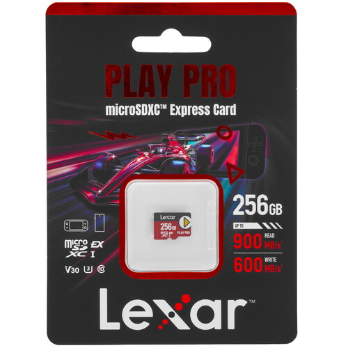 Купить Карта памяти Lexar PLAY PRO microSDXC 256 ГБ  9262220. Характеристики, отзывы и цены в Донецке