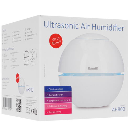 Купить Увлажнитель воздуха Ramili Baby AH800  8161099. Характеристики, отзывы и цены в Донецке