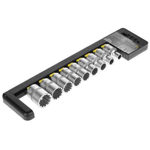 Купить Набор торцевых головок BERGER Spline 1/2" BG2039  1250945. Характеристики, отзывы и цены в Донецке