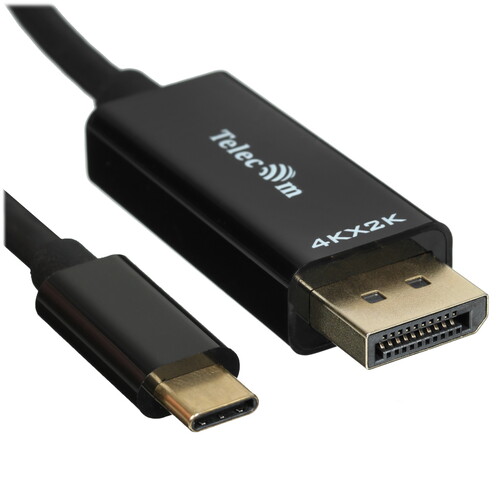 Купить Кабель однонаправленный Telecom USB Type-C - DisplayPort, 1.8 м  5602606. Характеристики, отзывы и цены в Донецке
