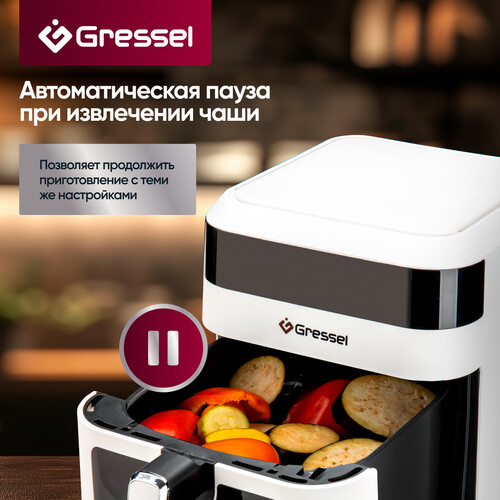 Купить Аэрогриль Gressel GAF-1824 белый  9299420. Характеристики, отзывы и цены в Донецке