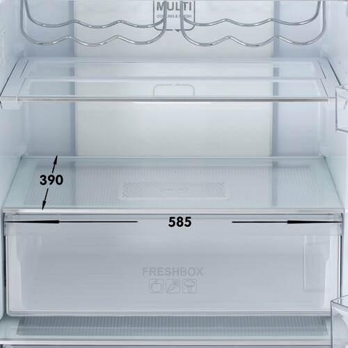 Купить Холодильник с морозильником   Haier C4F744CGGU1 золотистый  9218015. Характеристики, отзывы и цены в Донецке