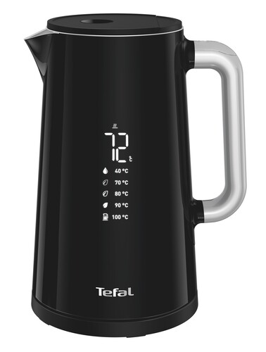 Купить Электрочайник Tefal Smart&Light KO851830 черный  5604334. Характеристики, отзывы и цены в Донецке