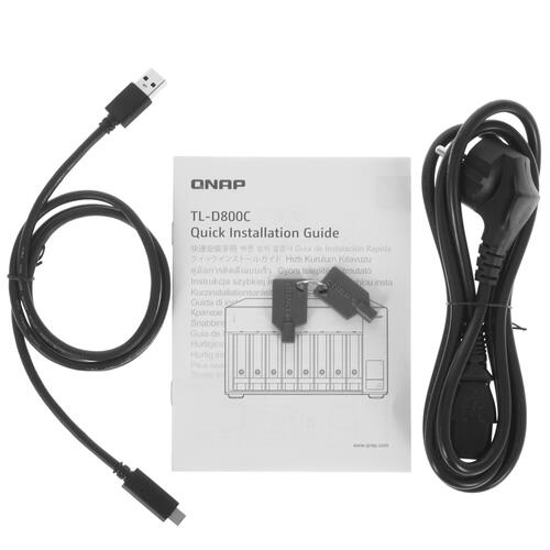 Купить Модуль расширения для сетевого хранилища QNAP TL-D800C  5090111. Характеристики, отзывы и цены в Донецке