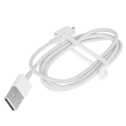 Купить Кабель круглый Hoco Lightning 8-pin - USB 2.0 Type-A белый 1 м  9244494. Характеристики, отзывы и цены в Донецке