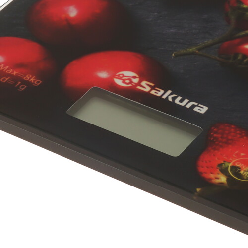 Купить Кухонные весы SAKURA SA-6077BS разноцветный  9208646. Характеристики, отзывы и цены в Донецке